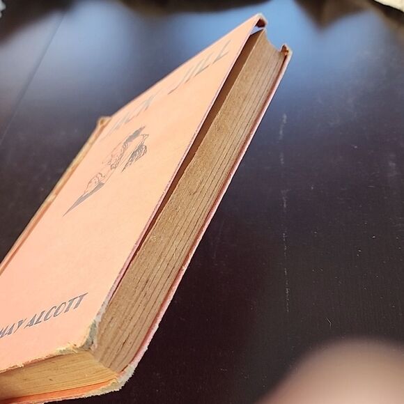 Antique Jack and Jill Hardcover Book Louisa May Alcott - Picture 9 of 9